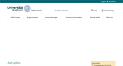 Desktop Screenshot of kickmetoscience.uni-rostock.de
