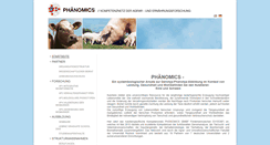 Desktop Screenshot of phaenomics.auf.uni-rostock.de
