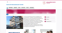 Desktop Screenshot of ibmt.med.uni-rostock.de