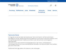 Tablet Screenshot of kragl.chemie.uni-rostock.de