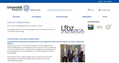 Desktop Screenshot of lfbz.uni-rostock.de