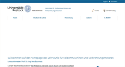 Desktop Screenshot of lkv.uni-rostock.de