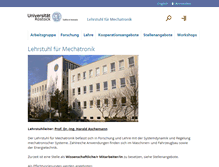 Tablet Screenshot of com.uni-rostock.de